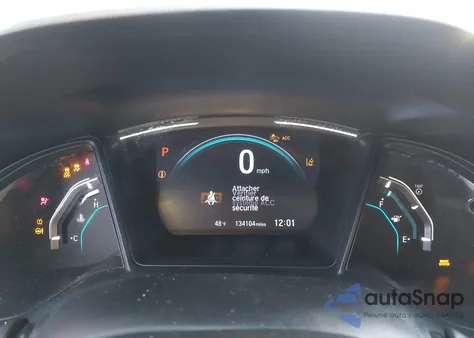 2020 Honda Civic Lx z USA, uszkodzony, nr VIN 2HGFC2F65LH504845